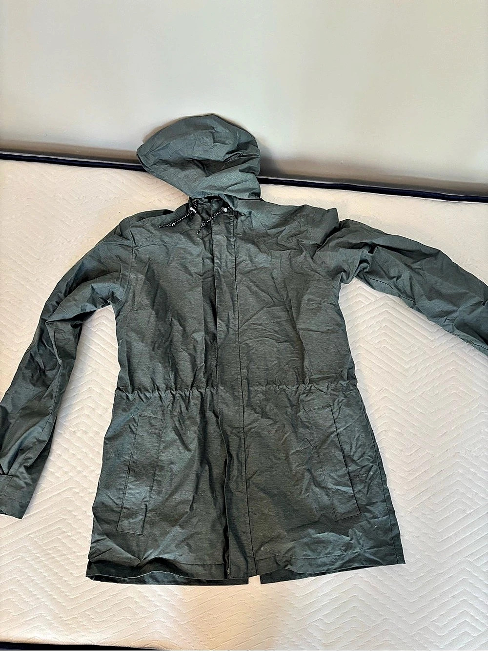 Columbia Hooded Utility Jacket in Green Size Medium